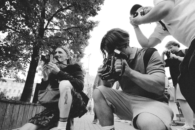 Gosha Bergal street photography master class at ArtPlay Moscow